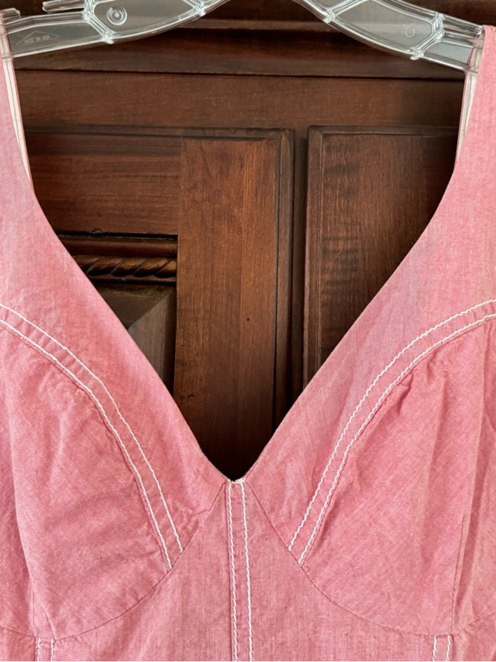 Maeve Pink Fitted A-Line Sundress -Sz. 0 - Picture 3 of 13
